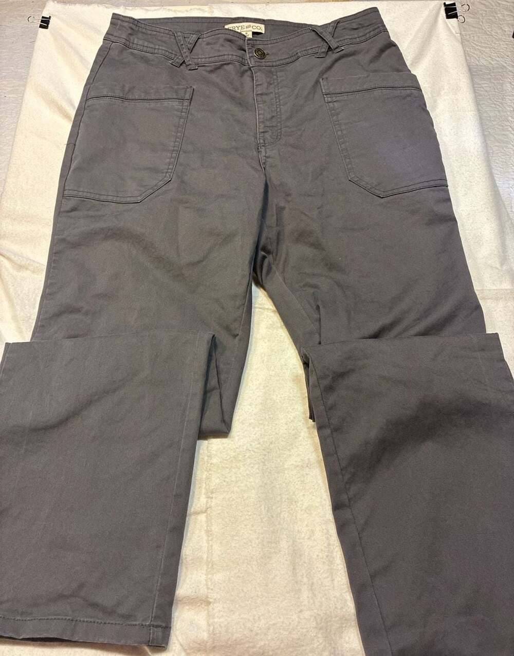 Frye and Co. Grey Utility Carpenter Pants Size 8
